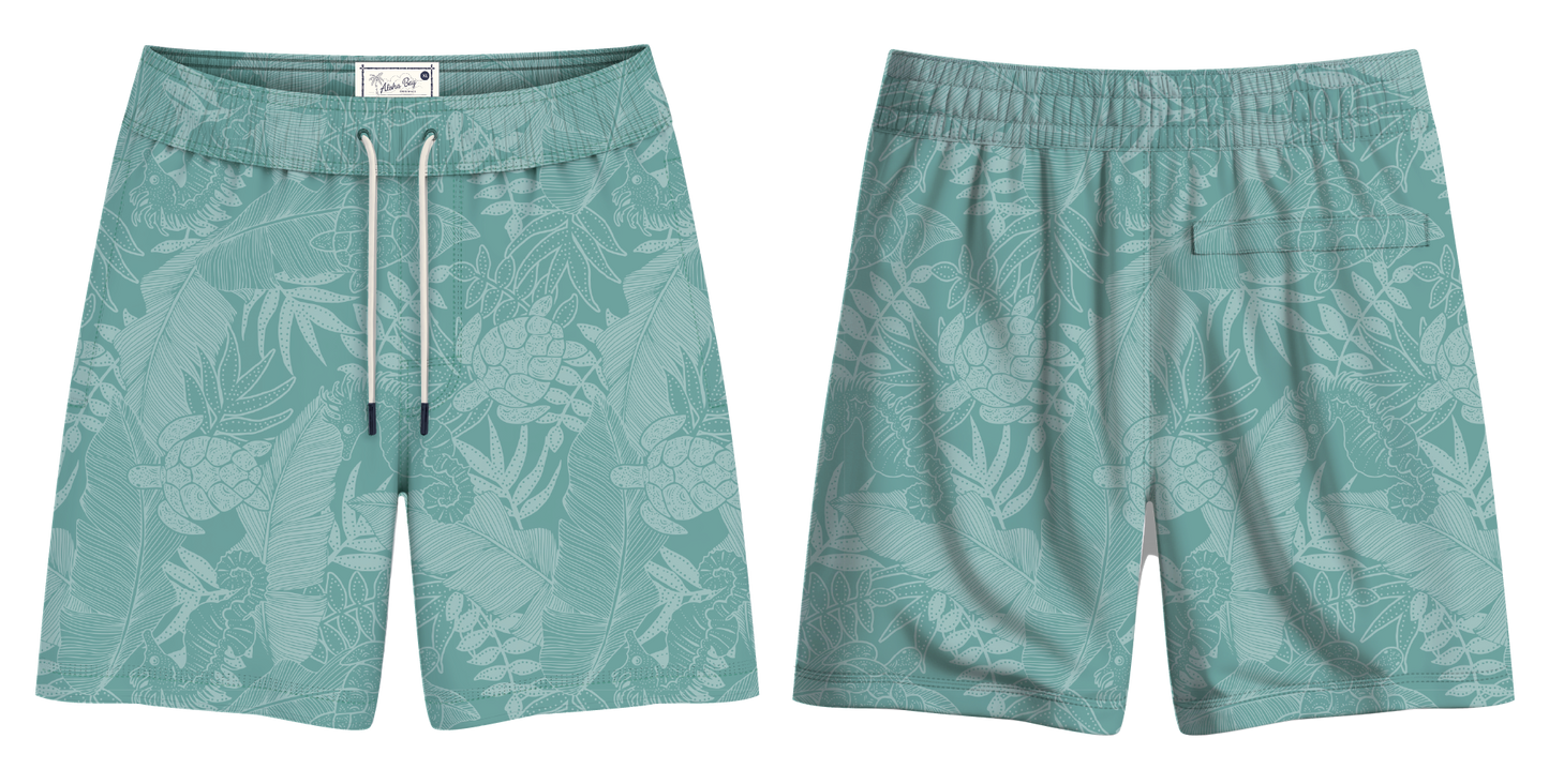 Marine Hawaiian Short